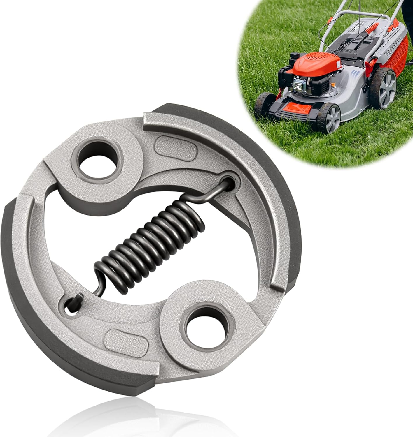 Embrayage en Aluminium Débroussailleuse Compatible avec Kawasaki TD33 TD40 TD48 TH34 TH43 TH48 TJ35E TJ45E, Embrayage Pièces de Rechang Outil de Jardi - 5