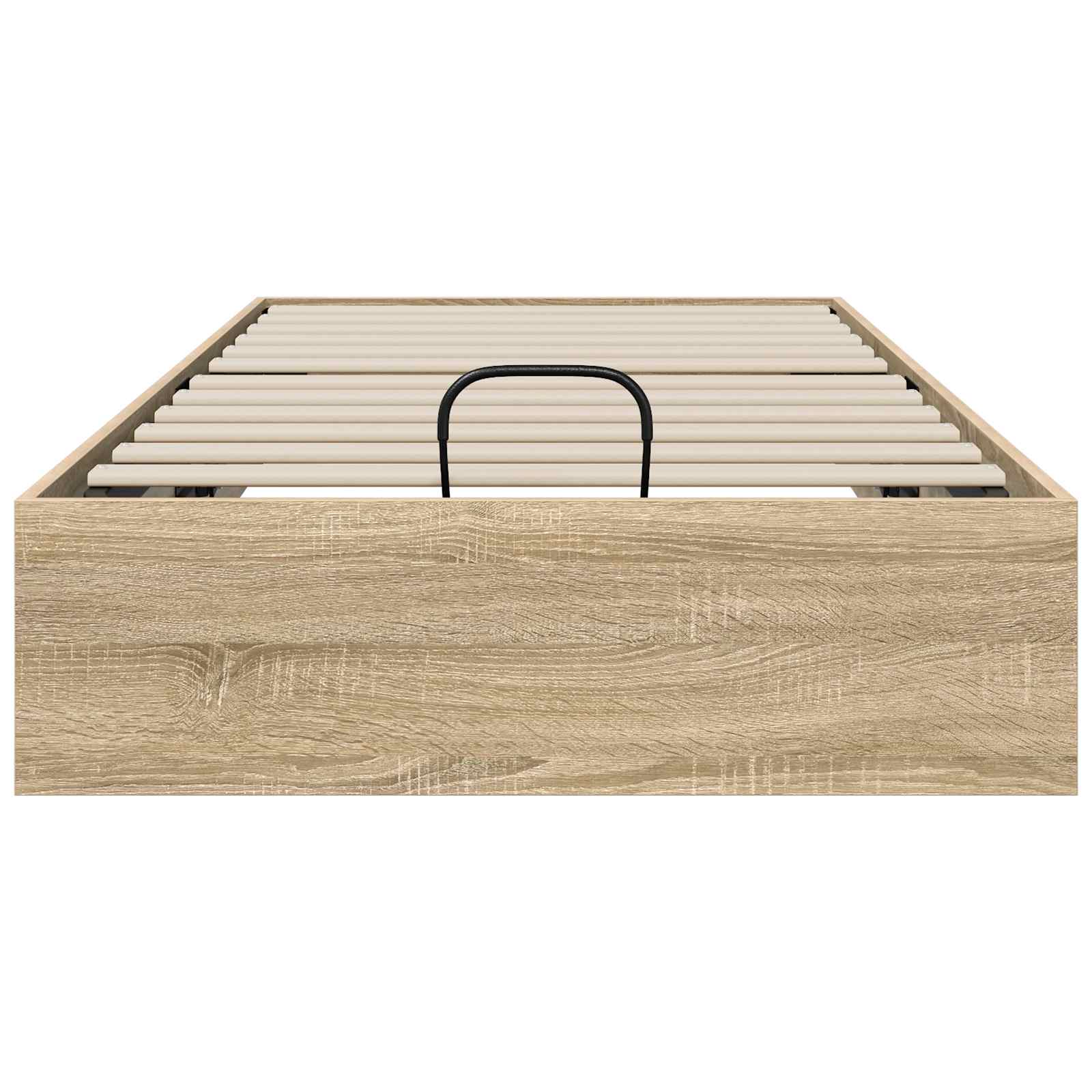 Cadre de lit ottoman chêne, pour la chambre, 75,5 × 190 cm - 5