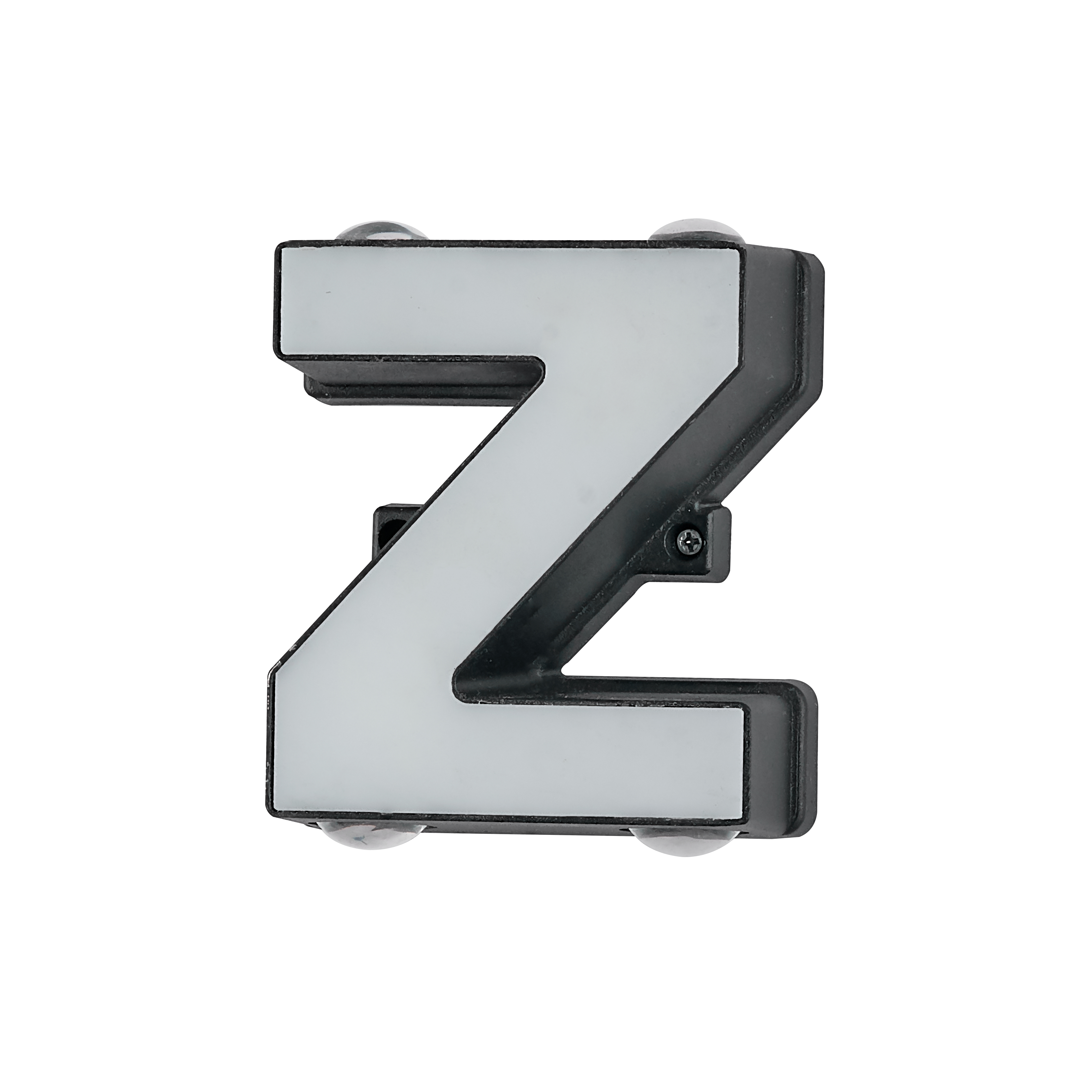 Litera Z, Litera ścienna 220V Aluminiowy znak Litera 13 * 5,5 cm