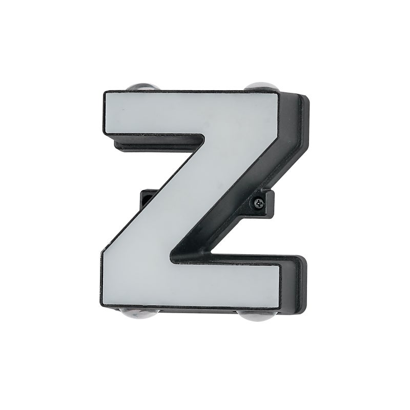 Litera Z, Litera ścienna 220V Aluminiowy znak Litera 13 * 5,5 cm