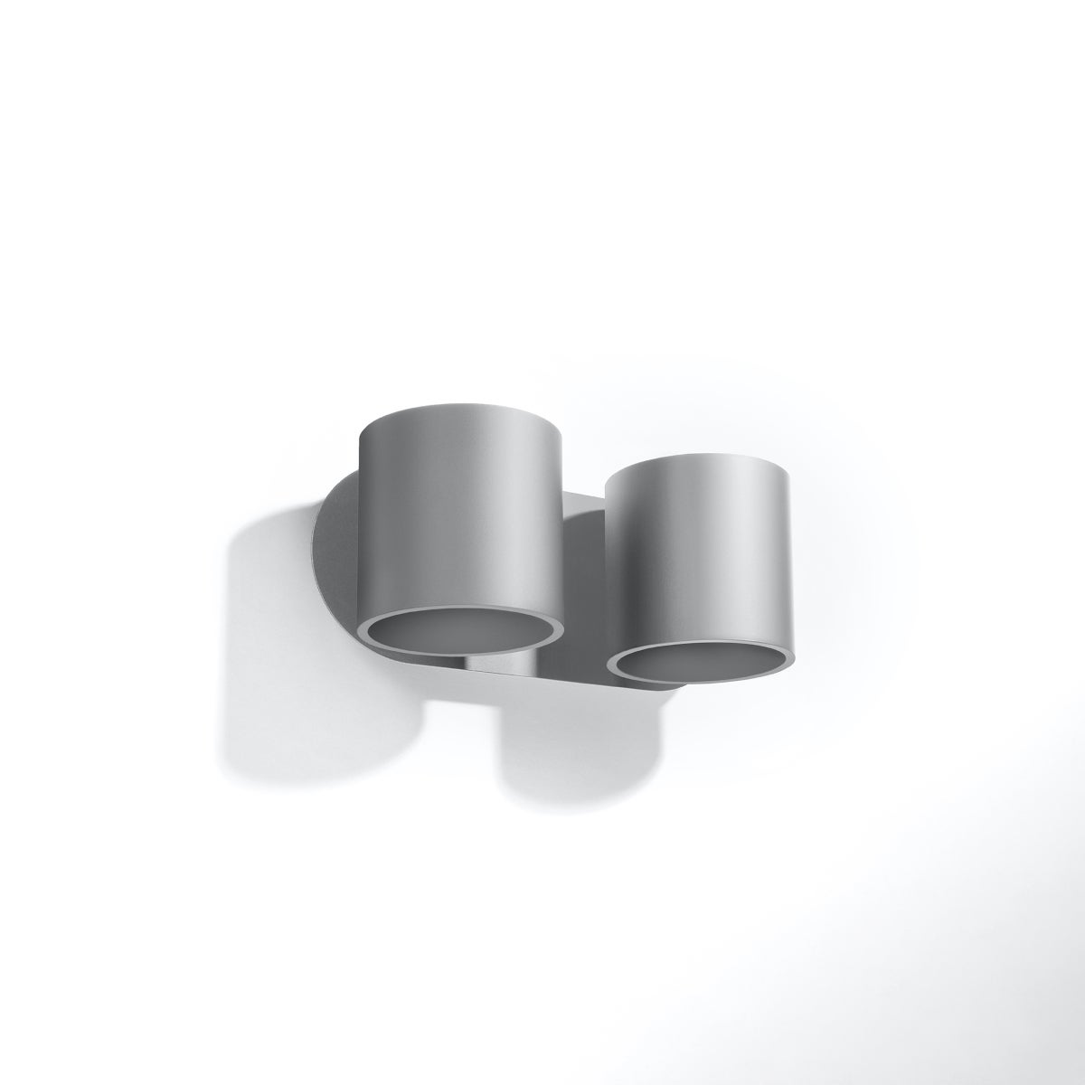 Kinkiet CELERIS 2 szary LED 4000K - 26x12x10cm Sollux