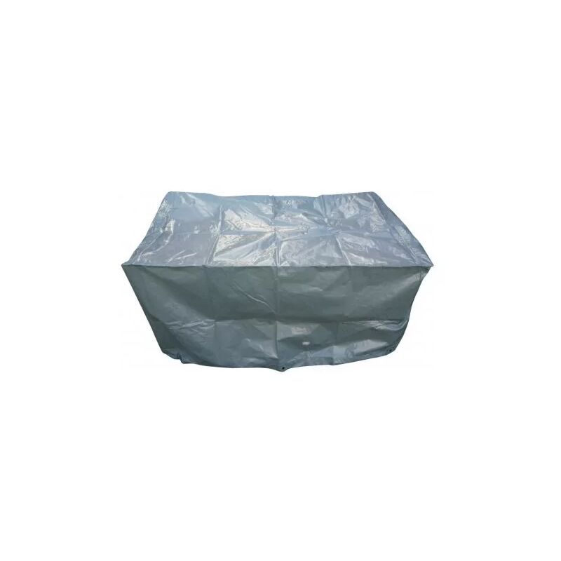 Pokrowiec ochronny na grill prostokątny - Srebrny - 125x70x70 cm