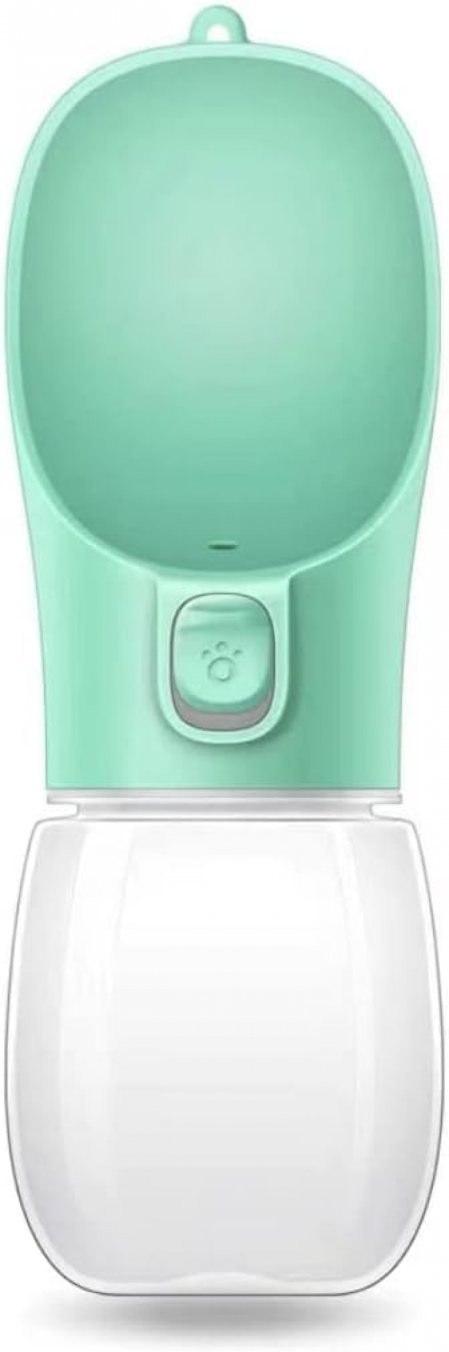 Butelka na wodę dla psa, 350 ml, zielona, przenośna, idealna do podróży