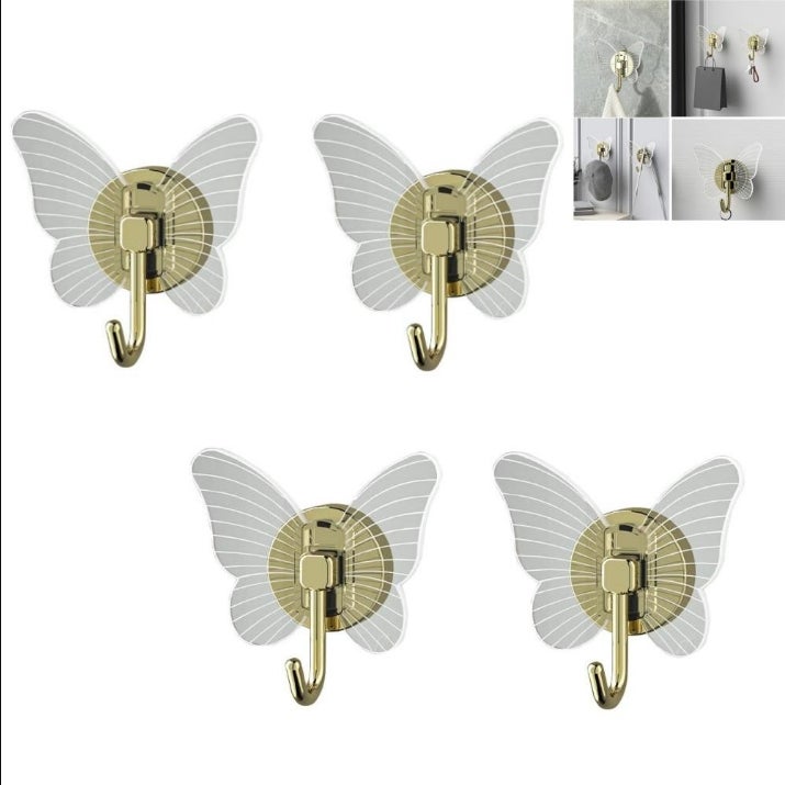 Argent 45*45mm) 5 crochets muraux adhésifs, porte-serviettes de salle de bain, torchon de cuisine en acier inoxydable étanches | Leroy Merlin