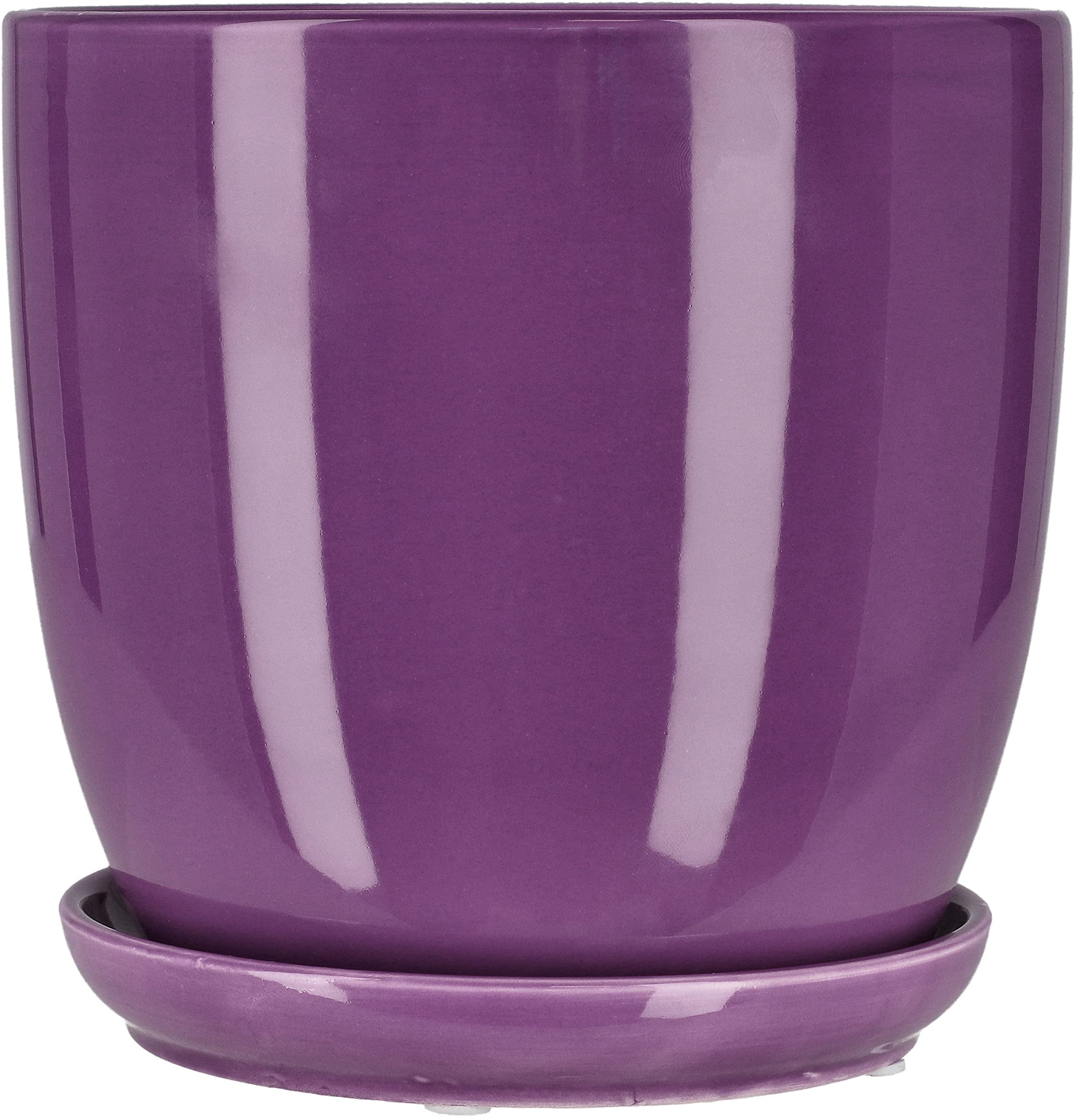 2x doniczka 16 osłonka ceramiczna donica podstawka - KOTARBAU - 9
