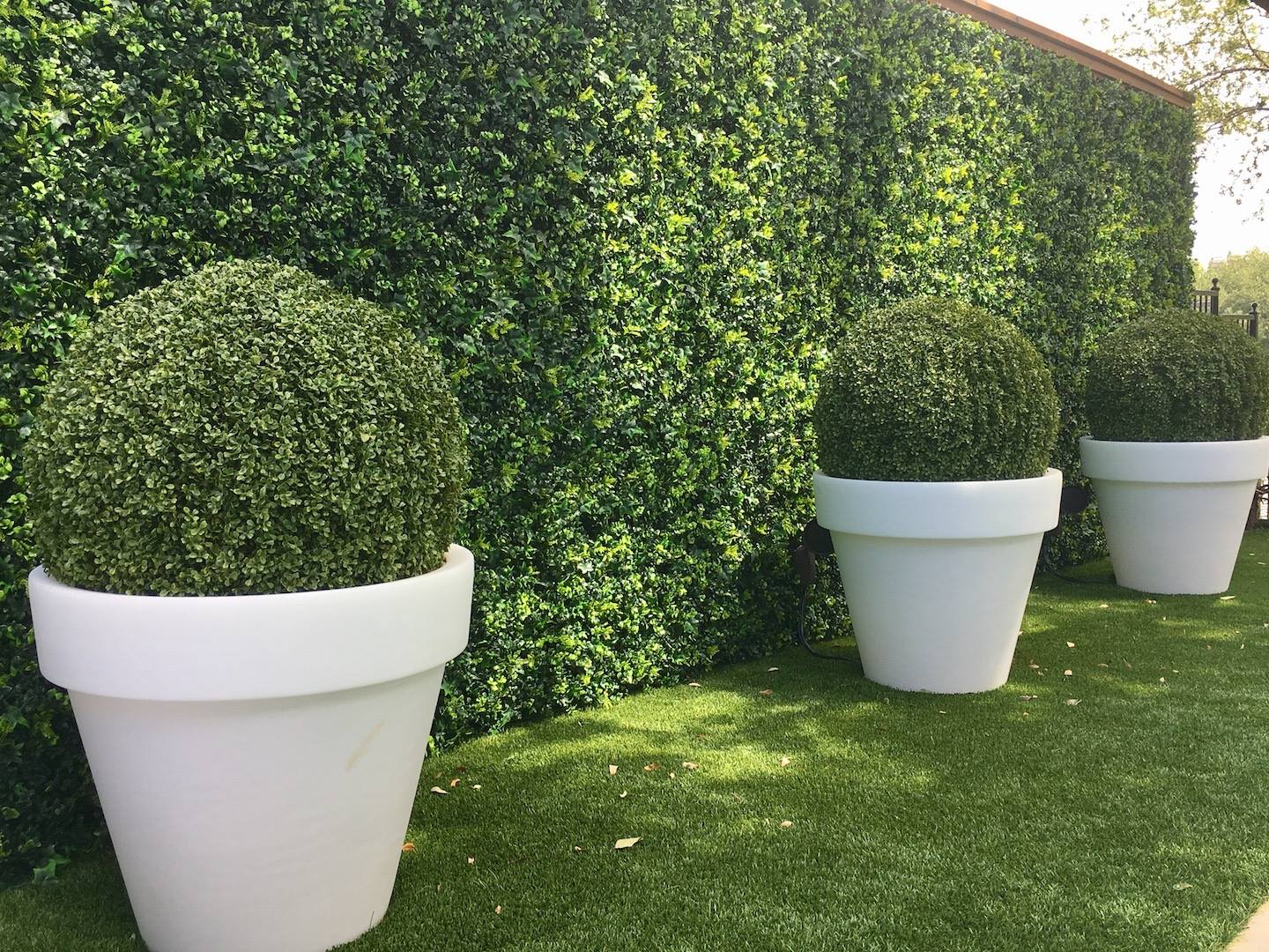 Feuillage artificiel lierre 1 m² – effet le plus naturel pour mur intérieur et extérieur - 6