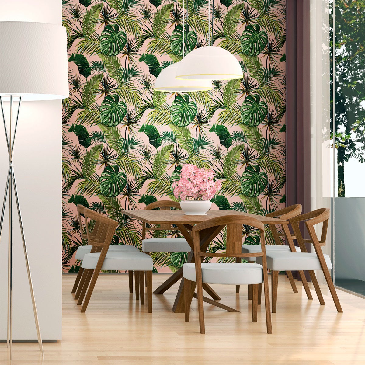 Adesivo arazzo tropicale Curitiba - Sticker adesivo - adesivi murali - 30x30cm - 5