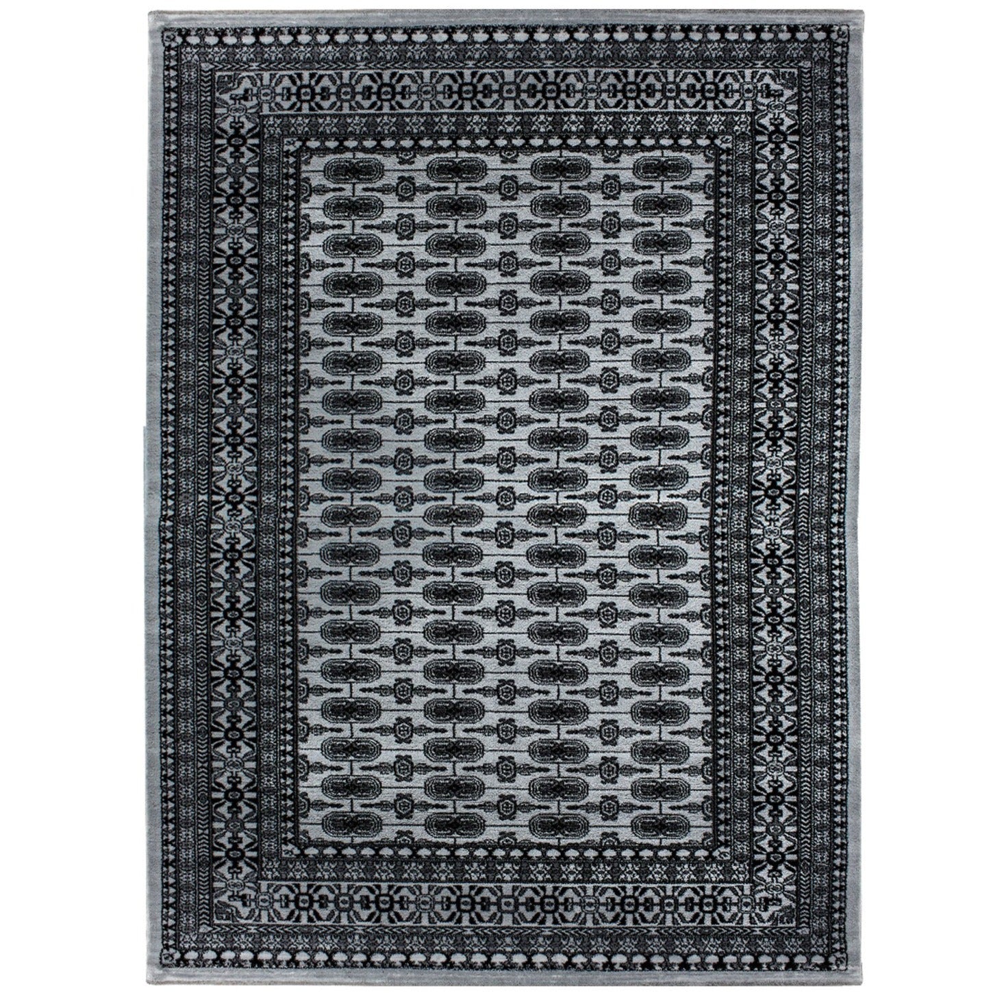MARRAKESH - Tapis d'Orient 0351 - Gris 300 x 400 cm | Leroy Merlin