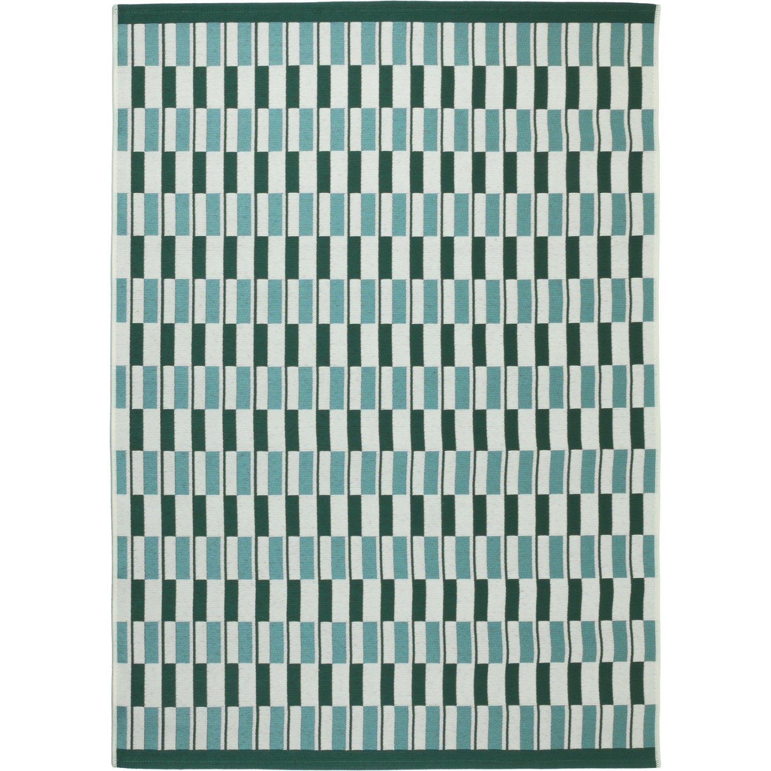 Dywan wewnętrzny zewnętrzny INEZ 120x170 cm OEKO-TEX modern zielony