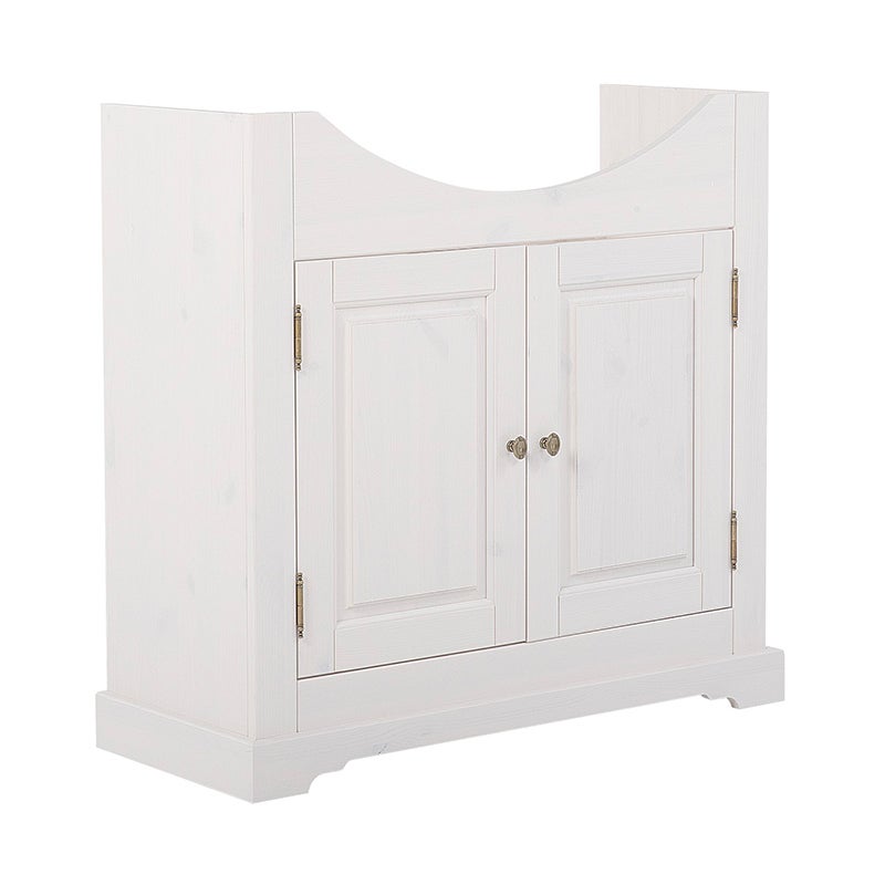 Szafka pod umywalkę ROMANTIC 861 85 cm biała