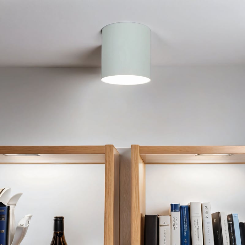 Reflektor sufitowy spot natynkowy Point okrągły biały 1xGU10x10W wym: 12,7 x 12,7 cm metal Nowodvorski Lighting