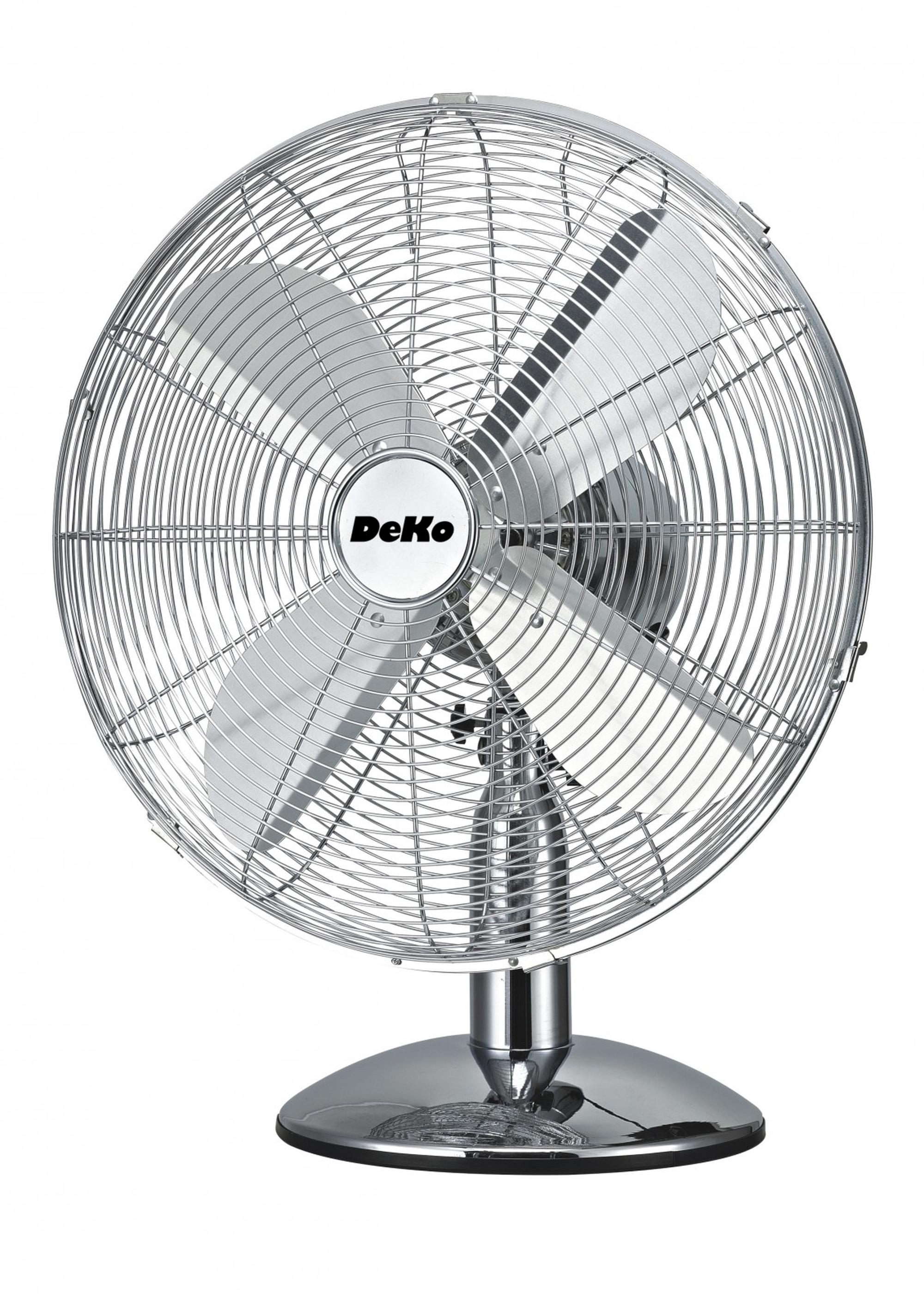 Ventilateur De Table Silence Stratos B460 – 30 Cm, 4 Vitesses, Oscillant, Blanc (neuf Sous Emballage)