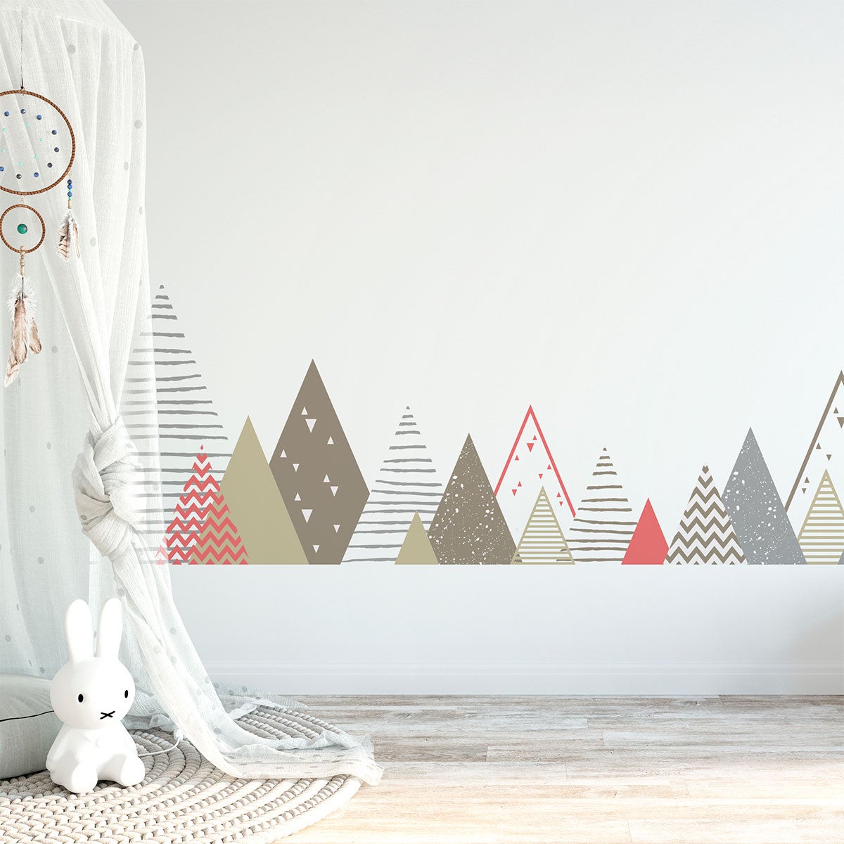 Adesivo bambino di montagna scandinavo ervika - Sticker adesivo - adesivi murali - 90x155cm - 5