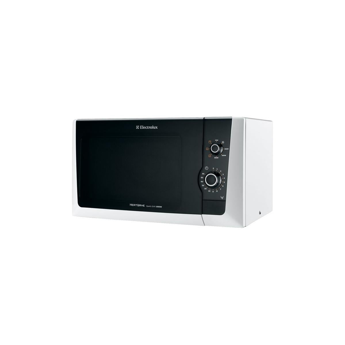 Four à micro-ondes à surface plane avec gril Electrolux EMM21150W 18,5 L 800 W Blanc | Leroy Merlin