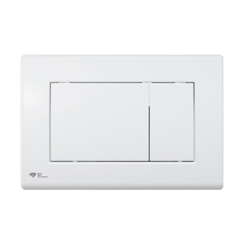 Pack WC bâti-autoportant + WC SAT infinitio sans bride fixations invisibles + Abattant softclose + Plaque blanche - 4