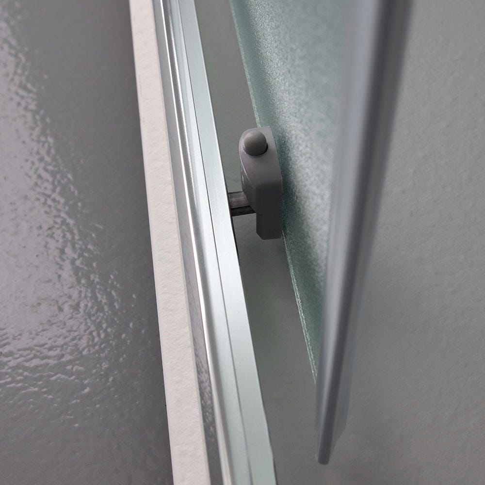 Box doccia 70x90 in cristallo opaco ed ante scorrevoli | Giada - 6