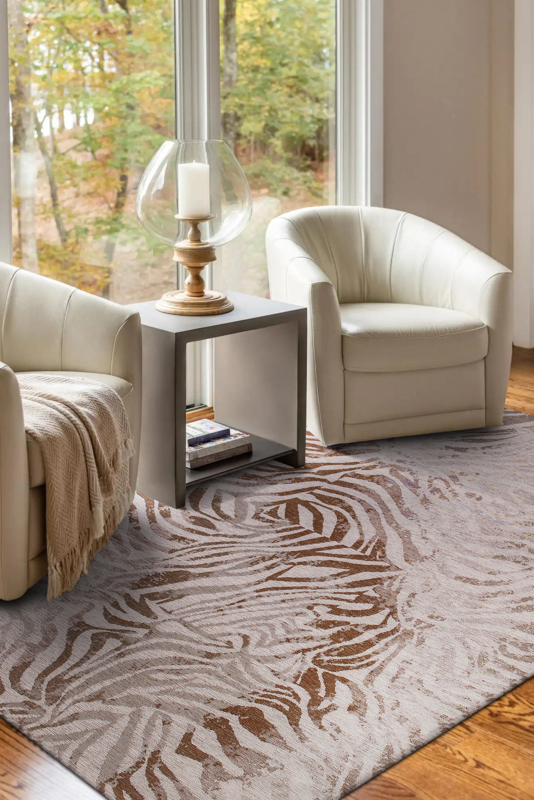 Tapis de salon moderne tissé plat SAVANE 170x240 cm - 2