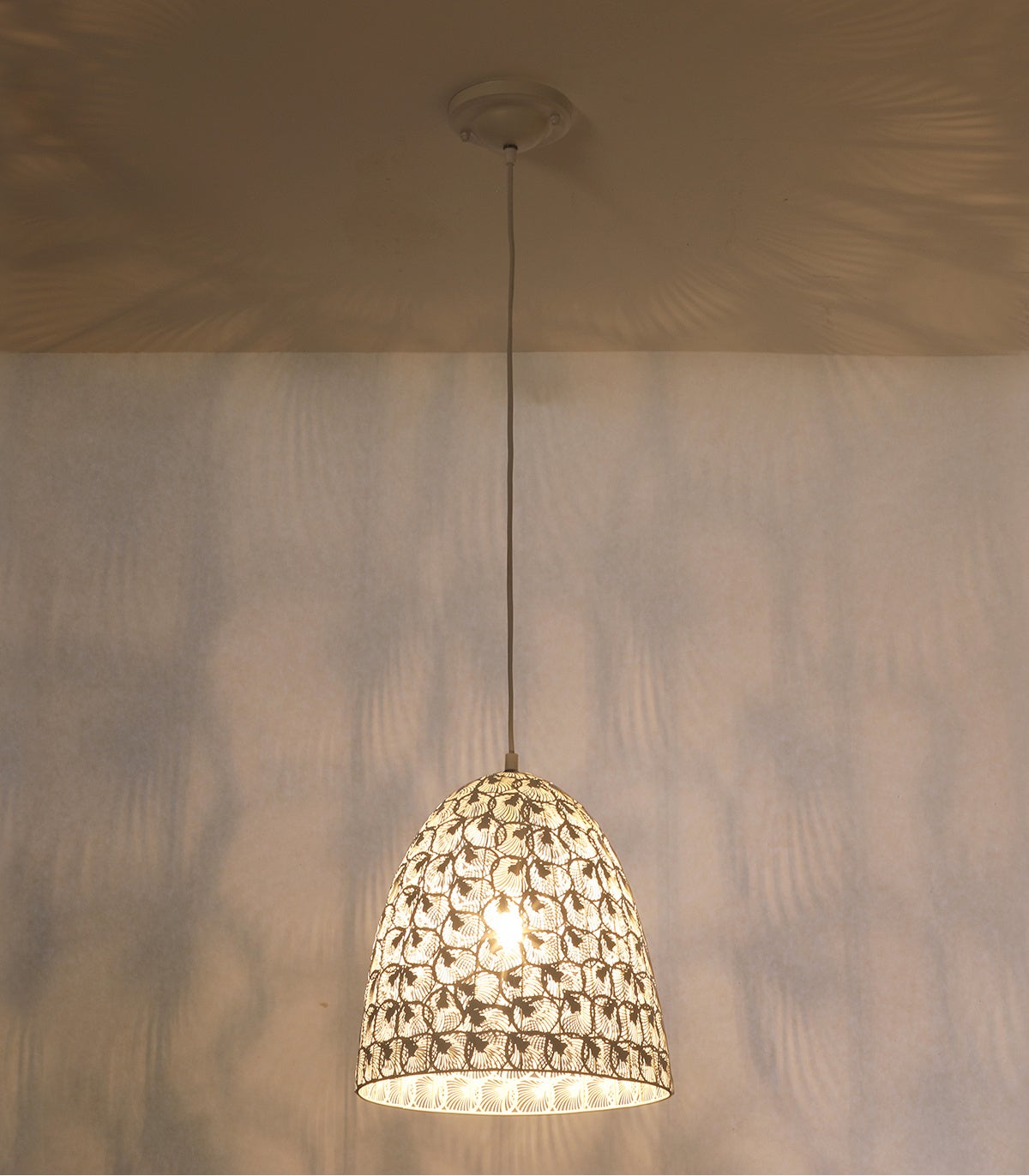 suspension appoline, métal, diam. 30 cm, - 3