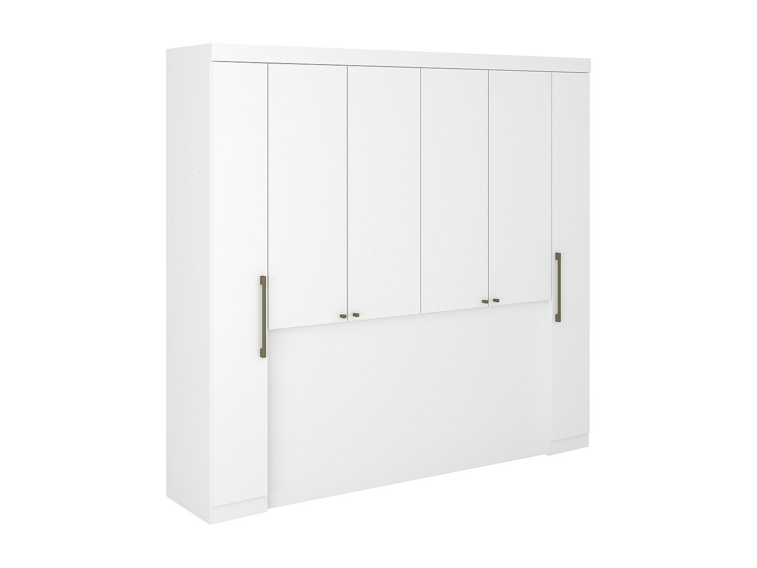 Armadio a ponte L206 cm Bianco - ANTERO - 3