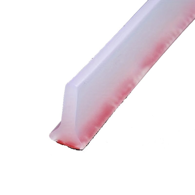 Bande étanche pour salle de bain en forme de T, bande étanche pour seuil, 1.6x30mm, 2 mètres, translucide - 2