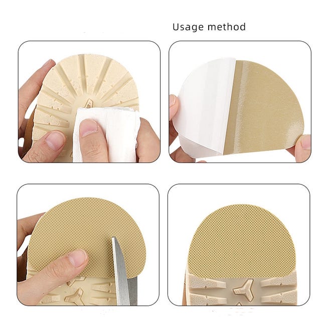 Protezione antiscivolo per scarpe Adesivi in gomma antiscivolo