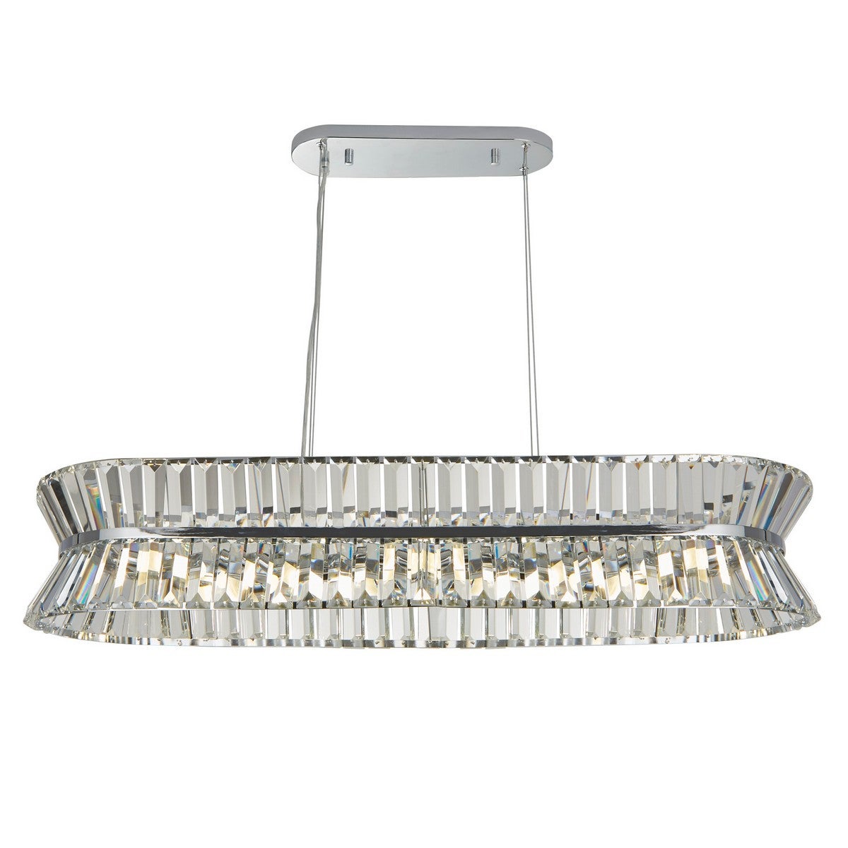 Italux Lapola - Luminaire suspendu moderne chrome 1 lumière, E27