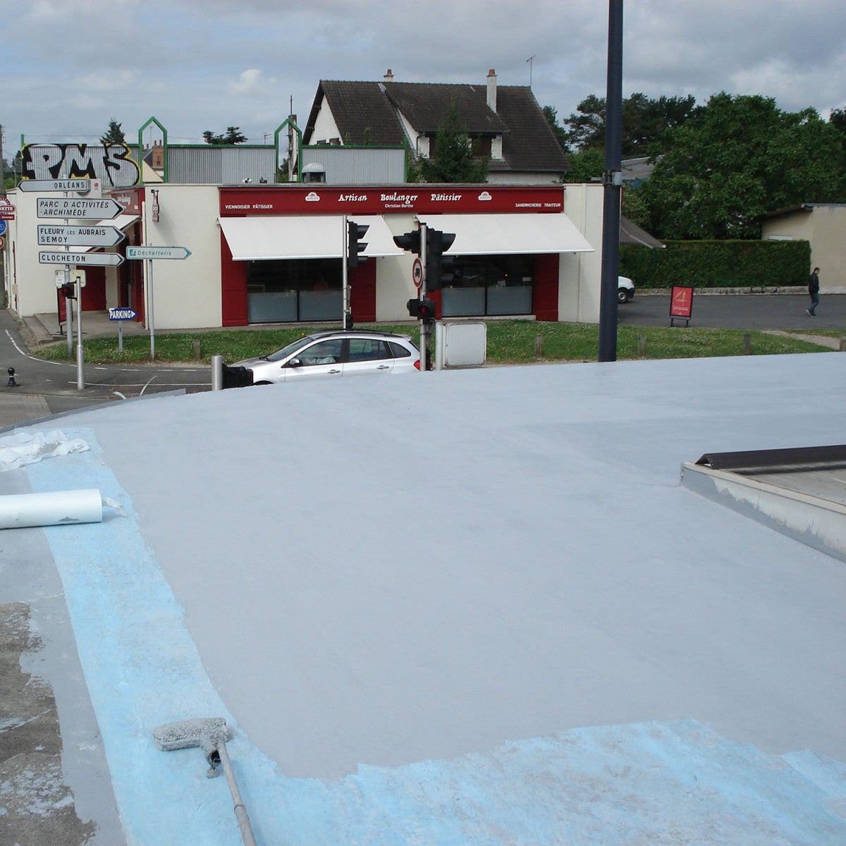 Étanchéité Toiture, Résine d'étanchéité colorée : ARCAFILM Gris - 2.5 L - ARCANE INDUSTRIES - 8