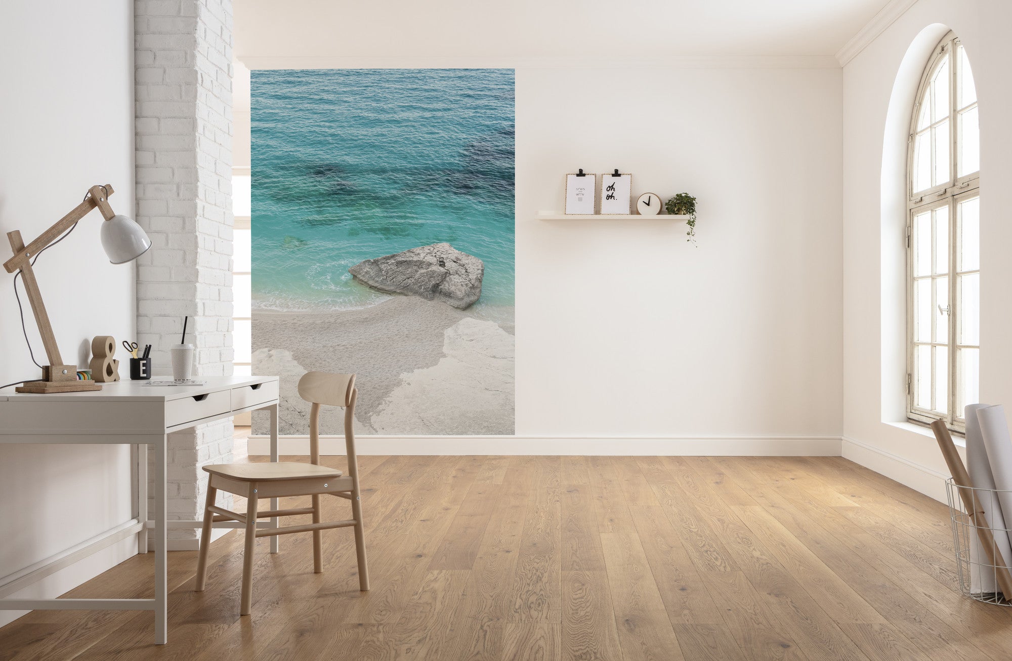 Fototapeta ocean morskiej zieleniIpiaskowym - 200 x 280 cm - SANDERS &amp; SANDERS