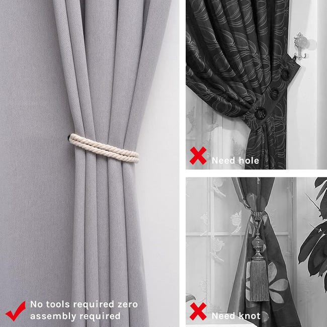 Fermatenda Magnetico Grigio Modern - 1 Pezzo, Design Fermatenda Magnetico Grigio Modern - 1 Pezzo, Design