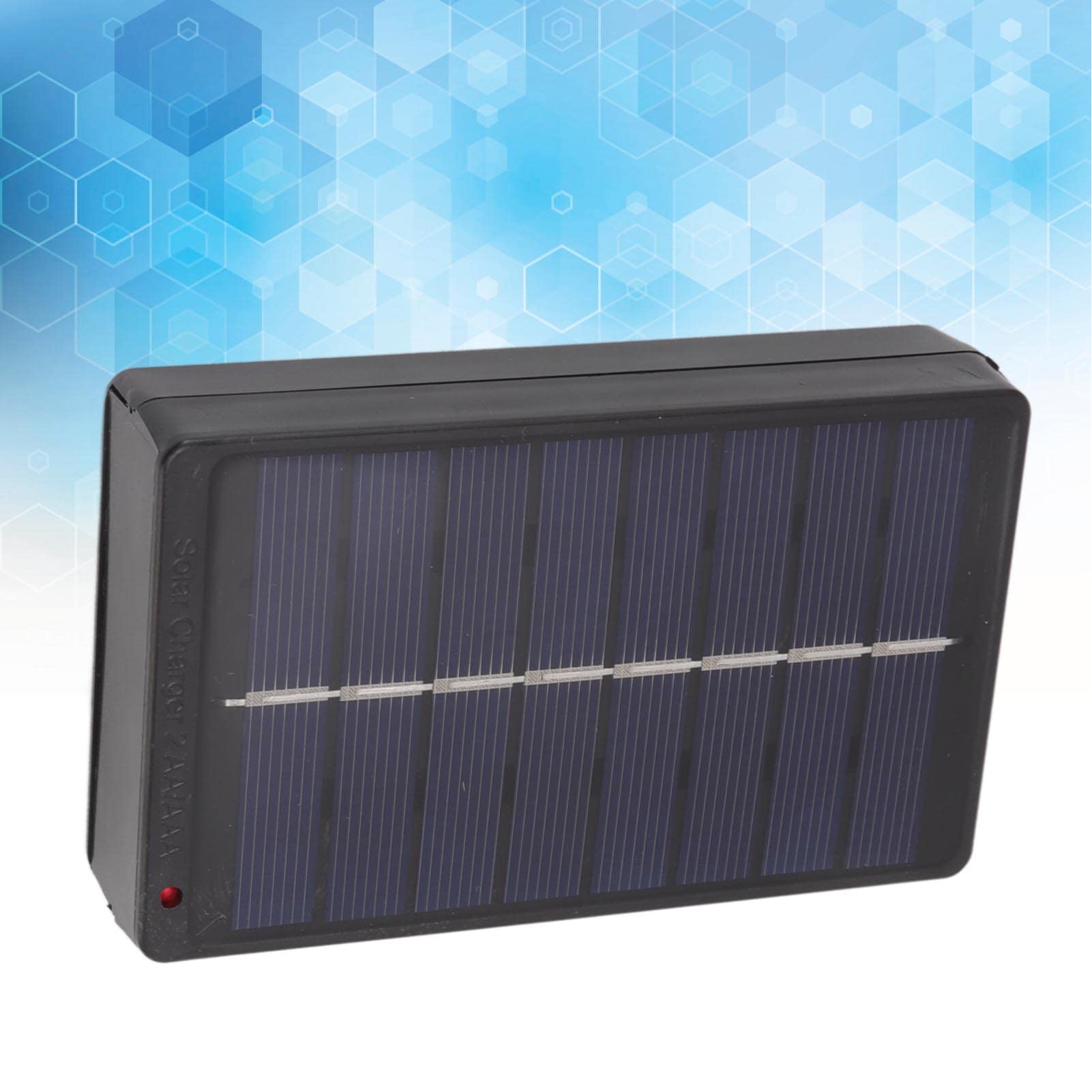 Pannello solare Caricabatterie portatile 1W 4V per batterie AA Attività all'aperto - 7
