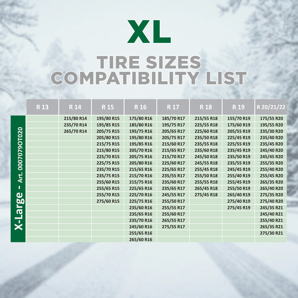 CALZE DA NEVE OMOLOGATE 'ACTIVE SERIES' misura XL - 4