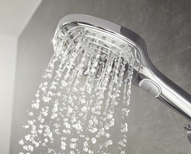 HANSGROHE Douchette Raindance Select E 120 3 jets blanc/chrome - 7