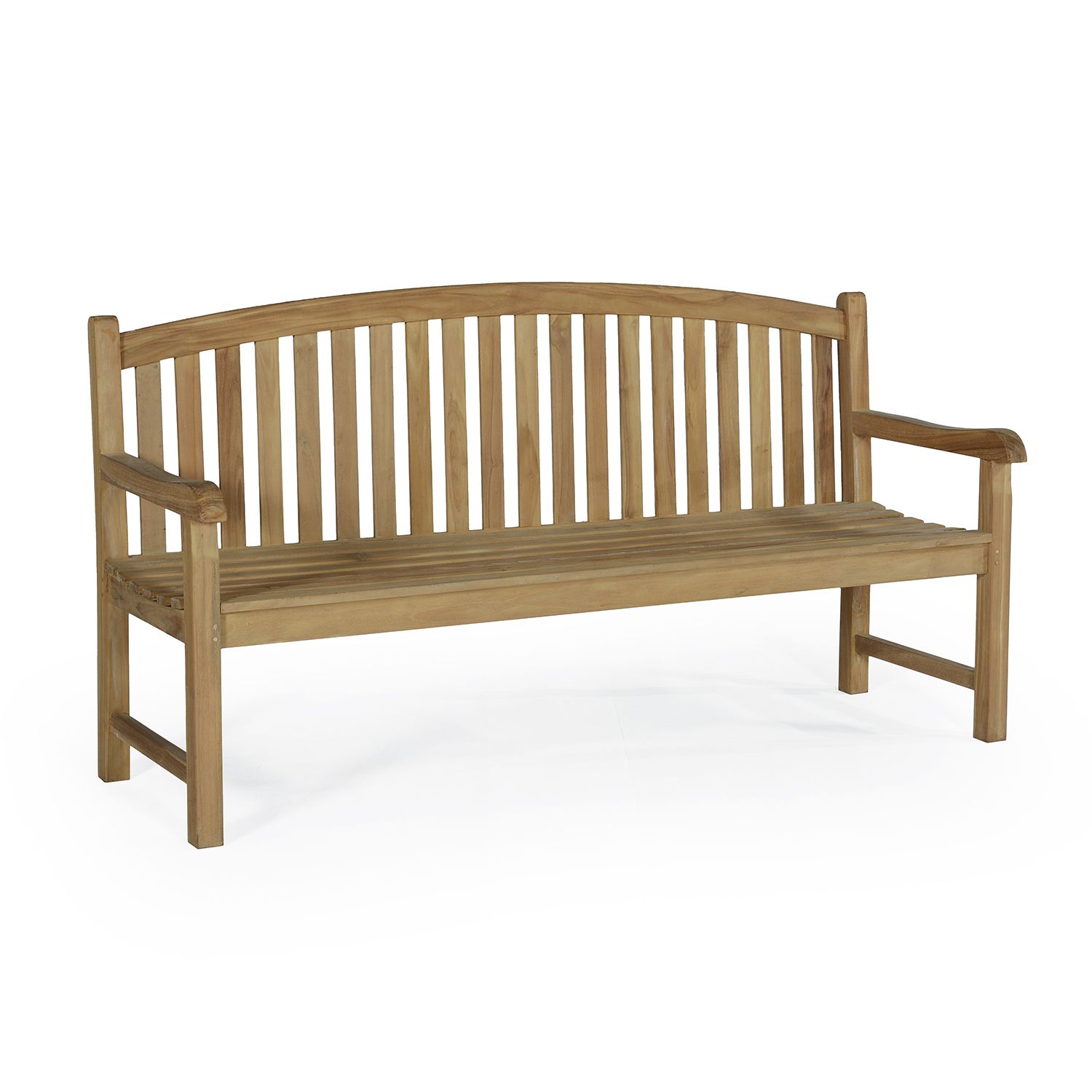 Banc en teck massif Cambridge 180 cm - 2