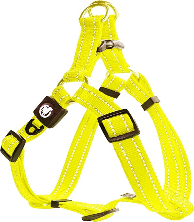 Corde Tendeur Bo-Camp – 2x3,5 M, Nylon Réfléchissant Jaune Fluo, 2 Tendeurs Alu – Pour Tente, Auvent, Bâche, Camping