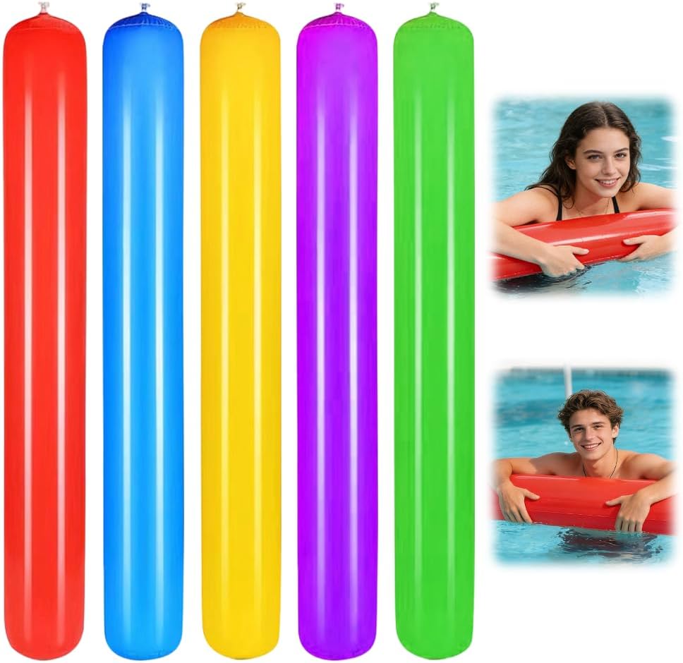 Frites piscine rondes bicolores lot de 10 | Aquagym & natation Frites piscine rondes bicolores lot de 10 | Aquagym & natation
