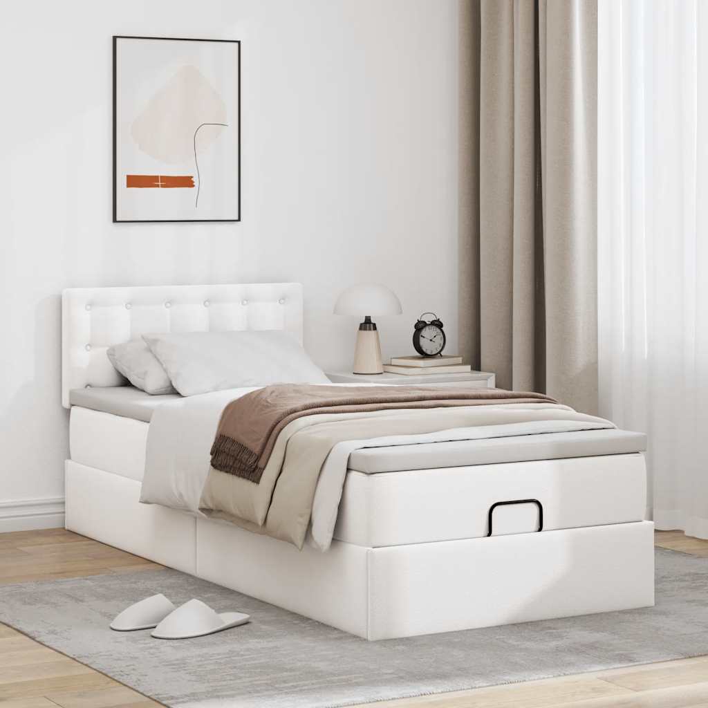 Letto singolo Letto per adulti Struttura Letto Pouf con