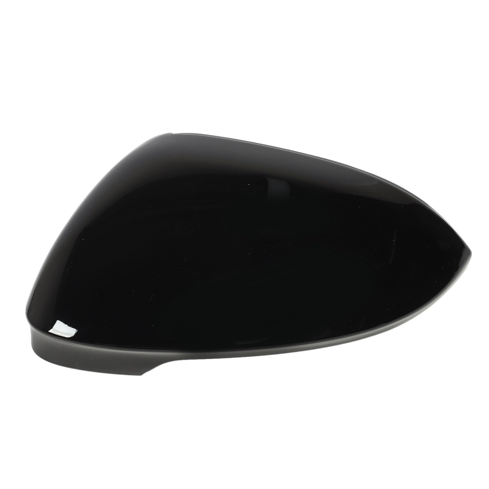 pezzi Copri specchietto retrovisore nero brillante con texture liscia Tappo specchio laterale per porta Adatto per Mk8 2020+ - 9