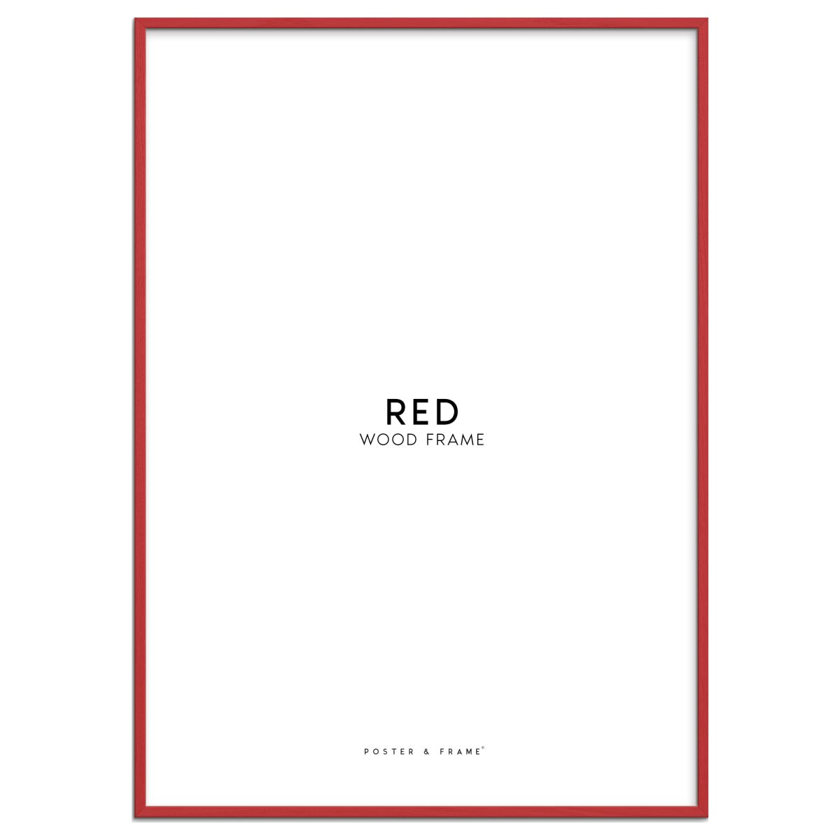 Frame - Red Wood Frame Acrylic | Leroy Merlin