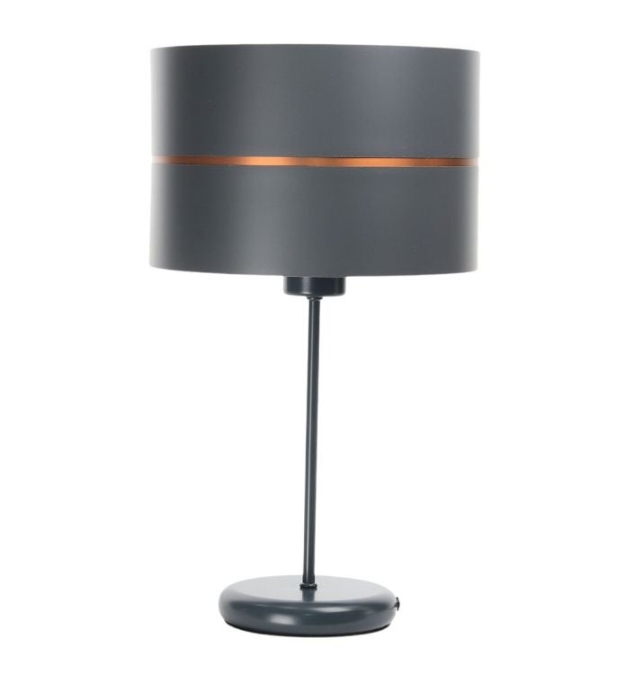 Lampa stołowa SIMPLY GLAMOUR grafitowa