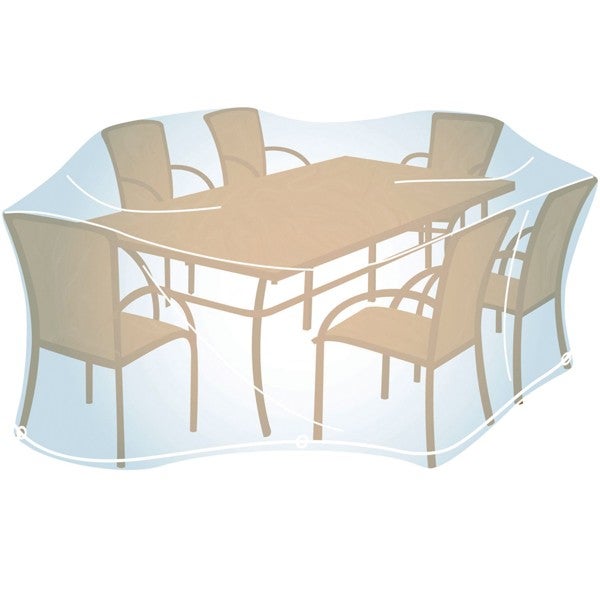 Housse de jardin rectangulaire CAMPINGAZ - pour ensemble de jardin - Taille L - 240x90x165cm - 5