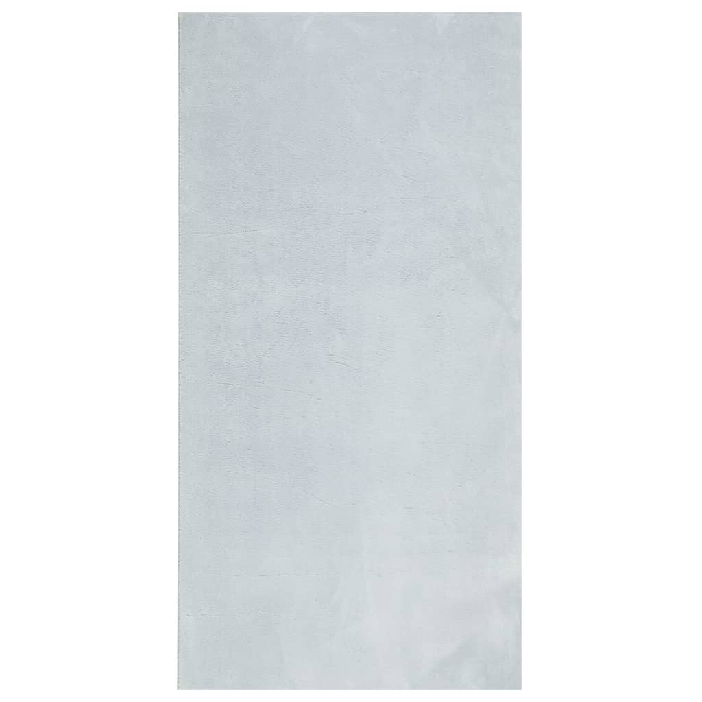 Alfombra de salón | alfombra de pelo corto suave lavable huarte azul 100x200 cm cfw65709