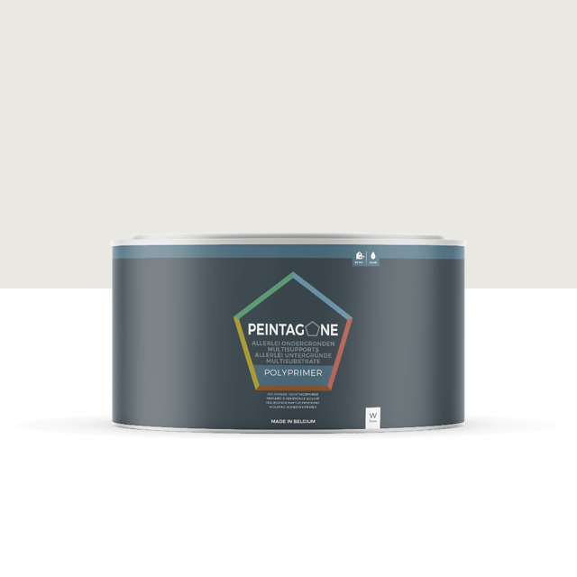 Sous-couche universelle d’adhérence isolante pour bois & métal int. & ext. - Polyprimer, 0,5 l, Divine - PEINTAGONE