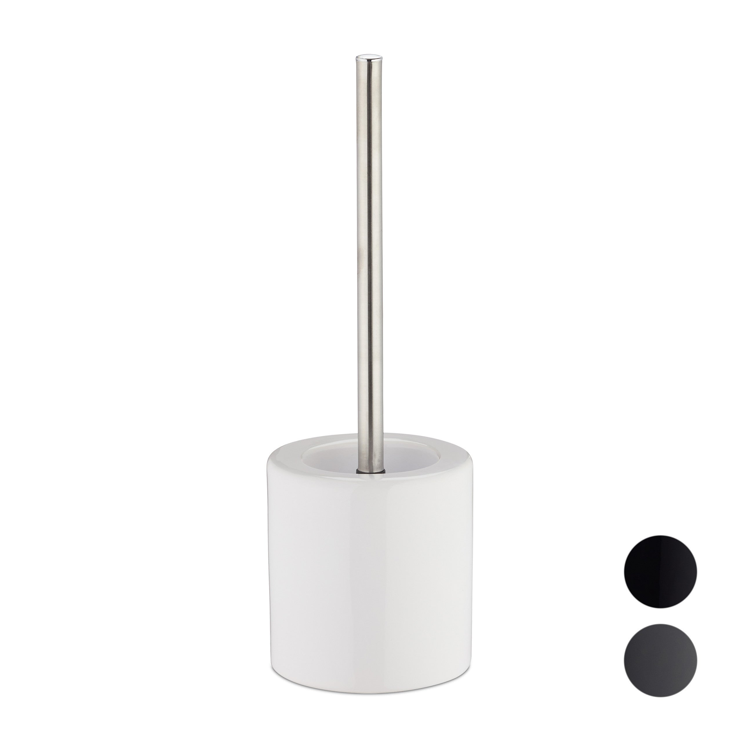 Scopino wc completo economico bianco con base