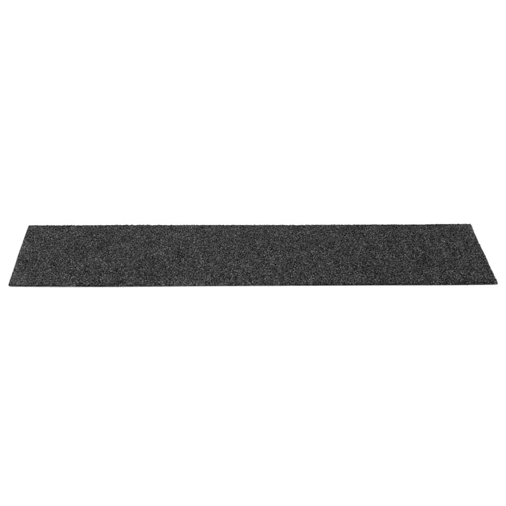 Tapis d'escalier auto-adhésifs 30 pcs anthracite 76x20 cm - 4