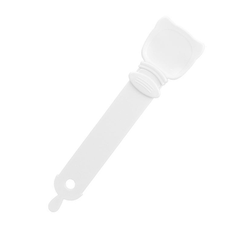 8 Mollette In Plastica A Forma Di Gatto, Bianche, Per Asciugamani E Trapunte, Apertura 1.7 Cm - 3