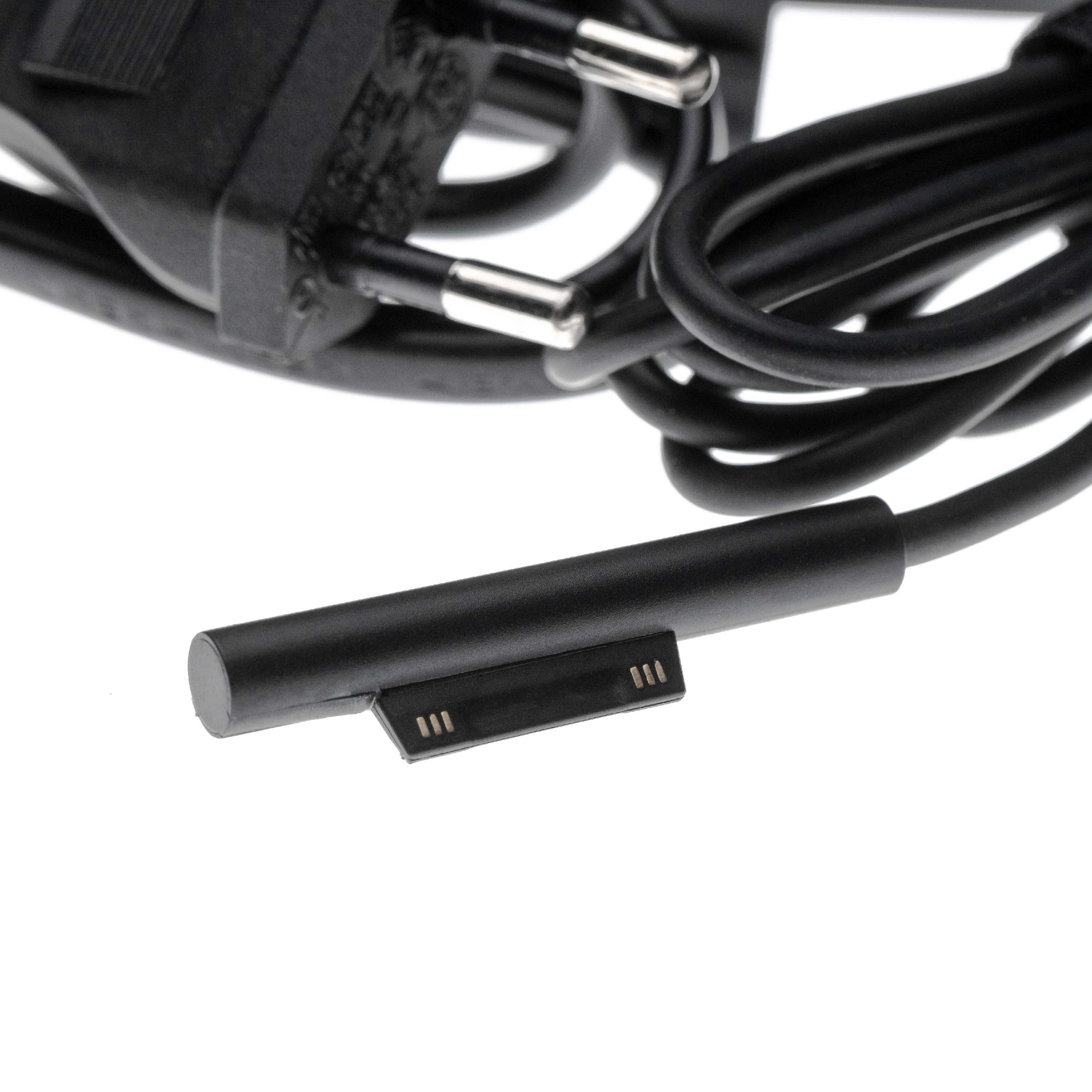 Caricabatteria Auto per Surface Pro, Compatibile con Microsoft
