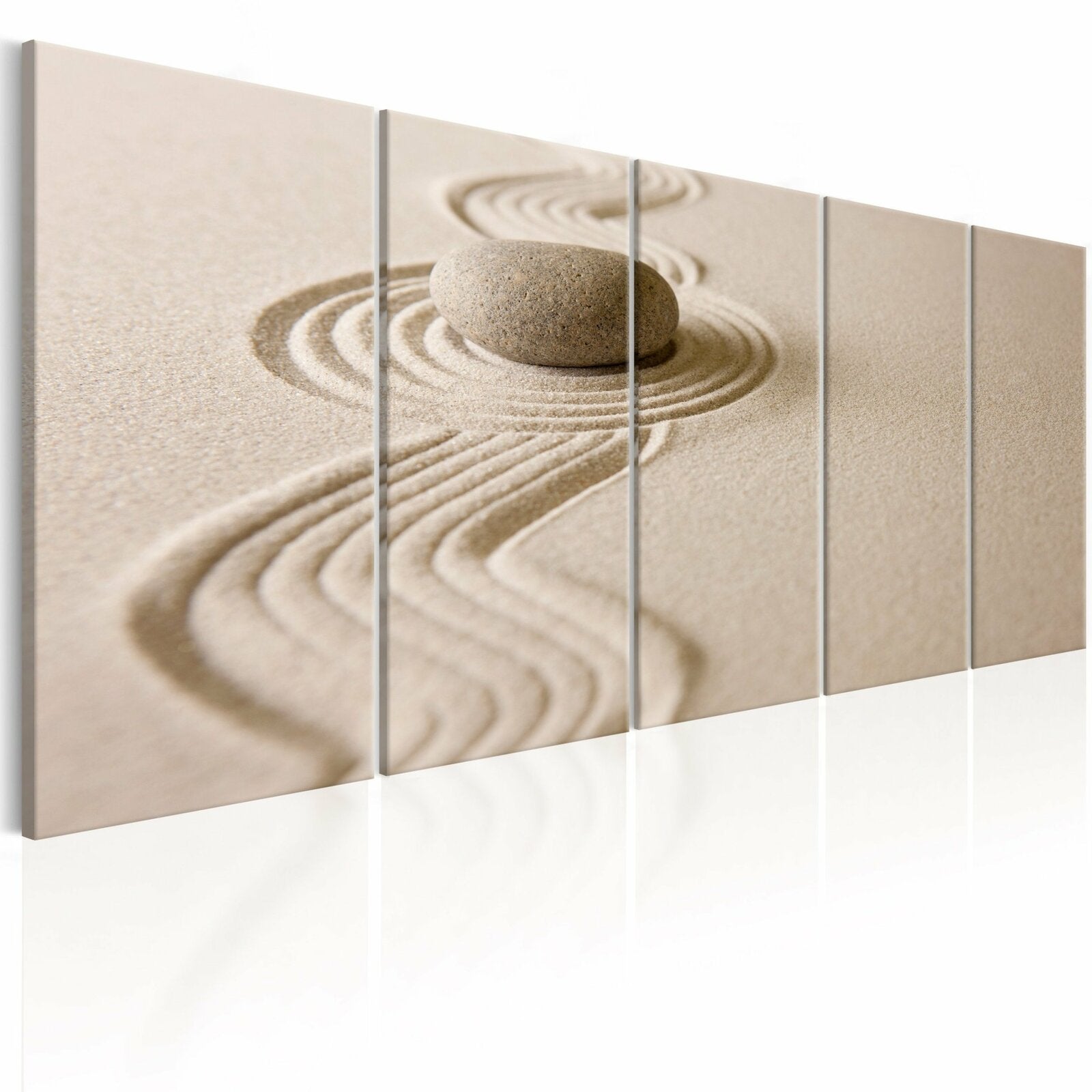 Tableau sable et pierre zen - 225 x 90 cm | Leroy Merlin