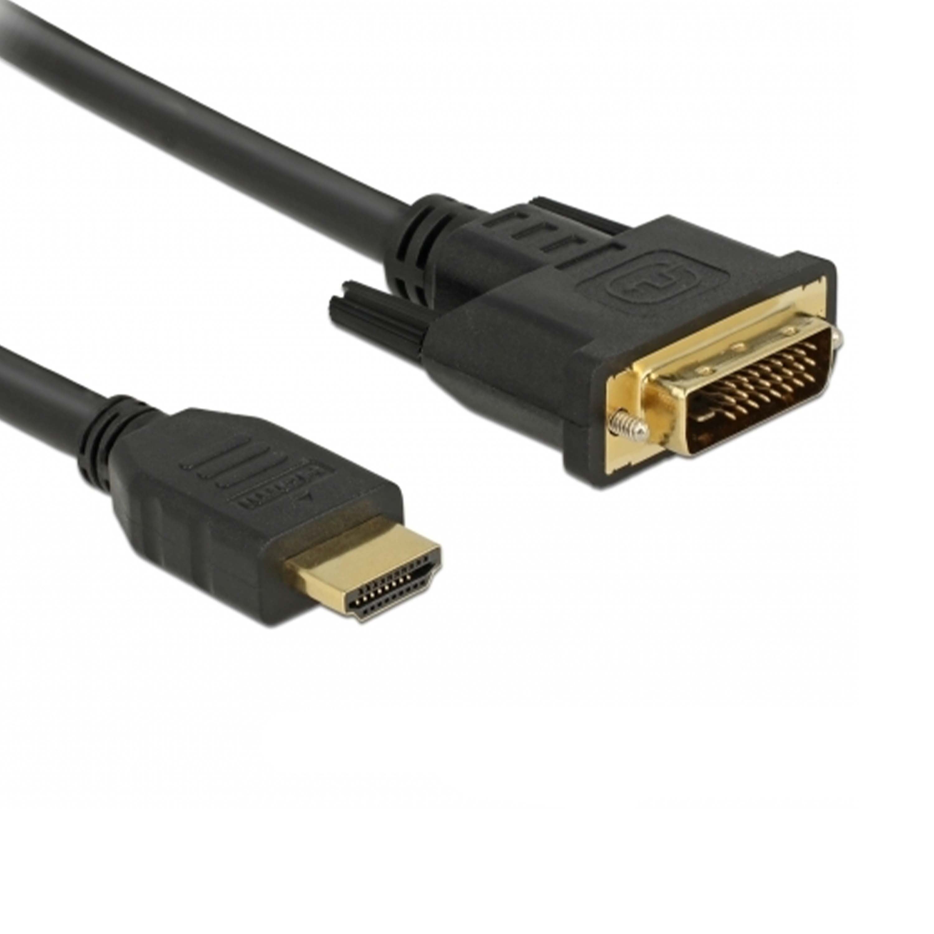 KabelDirekt – Cavo Adattatore HDMI-DVI, 1 M Bidirezionale, DVI-D - Foto 2