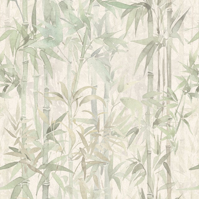 Papel de parede vinílico autoadesivo Bamboo Light. Impermeável. Ideal para cozinhas e banheiros. Fácil de aplicar e limpar. 65 x 280 cm