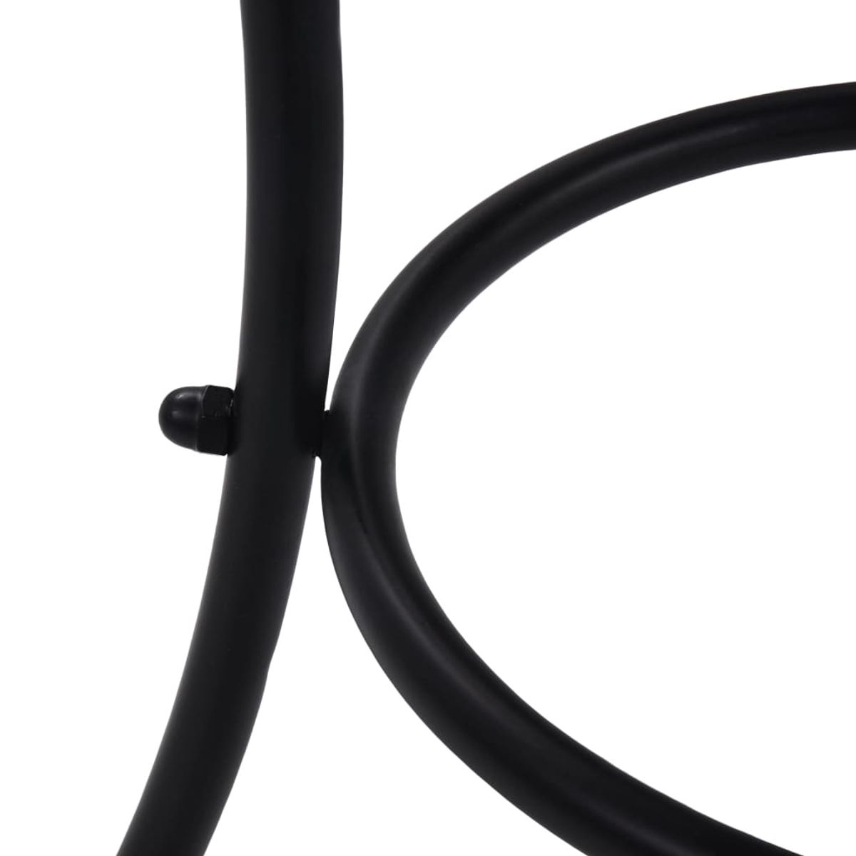 Table de bistro mosaïque Orange/gris 60 cm Céramique vidaXL - 8